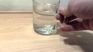 gallium spoon melting part 2 [upl. by Nevaeh]