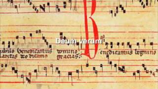 Gregorian chant  Deum verum [upl. by Sharity]