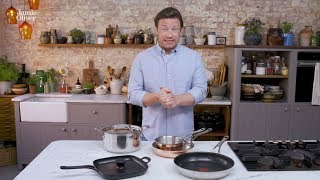 How to choose your cookware with Jamie Oliver amp Tefal [upl. by Yzzik]