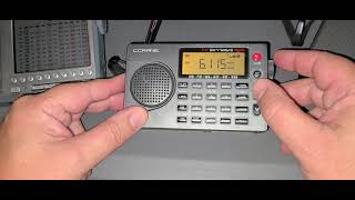 Revisiting C Crane CC Skywave SSB tuning around the bands shortwave AM and SSB [upl. by Egiarc]