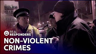 How British Police Deal With NonViolent Criminals  Crimefighters [upl. by Niad]