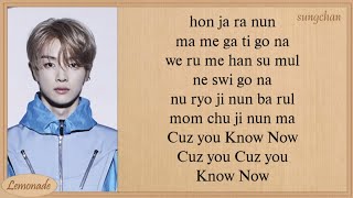 NCT U  Know Now Easy Lyrics [upl. by Nosdrahcir]