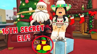 HOW To Find The 16TH SECRET ELF In Bloxburg Elf Hunt [upl. by Kahn]