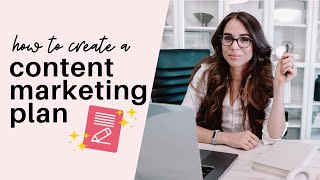 How to Create A Content Marketing Plan  SOCIAL MEDIA TIPS [upl. by Arocat]