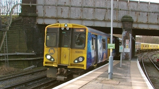 Half an Hour at 216  Birkenhead North Station 1022017  Class 507 508 terminus [upl. by Mapel399]