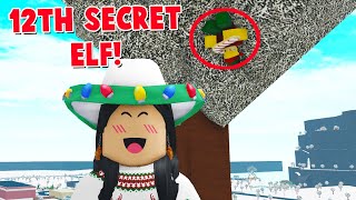 HOW To Find The 12TH SECRET ELF In Bloxburg Elf Hunt [upl. by Rainah]