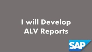 Basic ALV ReportREUSEALVGRIDDISPLAY [upl. by Abigael868]