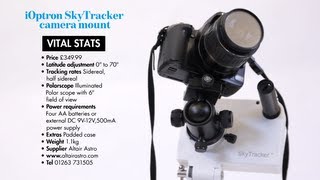 Astronomy equipment review iOptron Sky Tracker [upl. by Teemus]