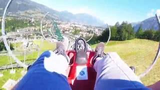 Onride Osttirodler Sommerrodelbahn  Lienz  Österreich [upl. by Darmit]