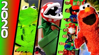 Elmo and Kermit The Frogs NEW YEARS COMPILATION 2020 FUNNIEST MOMENTS [upl. by Lisan]