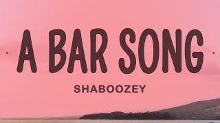 Shaboozey  A Bar Song Tipsy [upl. by Fontana485]