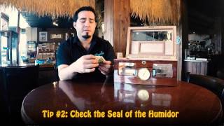 How to season your humidor  Cigar Tutorial [upl. by Rita]