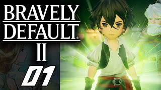 Bravely Default 2 Part 1 Prologue A HERO OF LIGHT Gameplay Walkthrough [upl. by Eiduj]