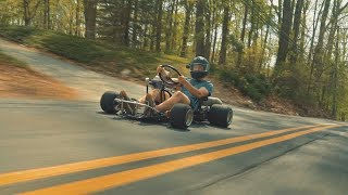 STICK SHIFT GO KART RIPS 200cc 5 Speed Shifter Kart Build [upl. by Teri]