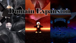 All Domain Expansions  Jujutsu Infinite [upl. by Faso944]