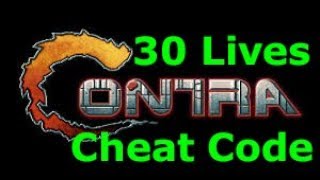 30 Lives Cheat Code for Contra on NES [upl. by Dennis567]