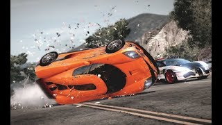 FAST and FURIOUS  Opening Scene Car Chase Civic vs Semi Truck 1080HD [upl. by Orsola556]