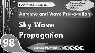 Sky Wave Propagation in Antennas and Wave Propagation by Engineering Funda [upl. by Flosser]