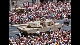 Full National Victory Celebration Parade Operation Desert Storm  1991 [upl. by Noiram]