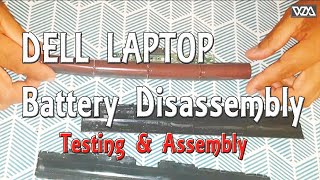 Dell Battery Full Disassembly and Testing M5Y1K [upl. by Mulford512]