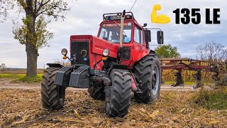 MTZ 82 Turbo 135 LE  6 hengeres Mercedes motorral  4 fejes IH  Szántás 2020  Nice Sound [upl. by Holmen]