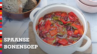 Vegetarische bonensoep  Gezond Recept  Voedingscentrum [upl. by Maure]