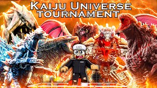 KAIJU UNIVERSE TOURNAMENT IN ROBLOX [upl. by Annais]