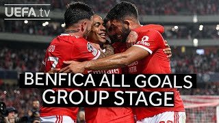 BENFICA All Group Stage GOALS [upl. by Orly]