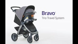 Chicco Bravo Trio Travel System Product Demonstration [upl. by Strohl836]