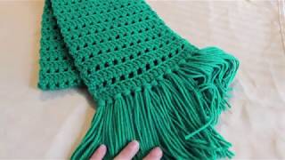 Easy Beginner Scarf for Kids [upl. by Conyers886]