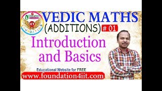 Additions Basics  Vedic Maths  01 [upl. by Helga]