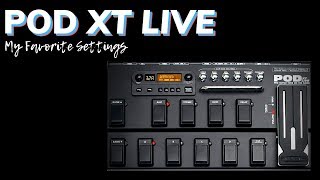 POD XT Live My favorite settings [upl. by Niletak]