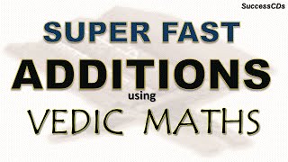 Vedic Maths Tricks  Super Fast Addition tricks using Vedic Maths  a few examples [upl. by Myrwyn]